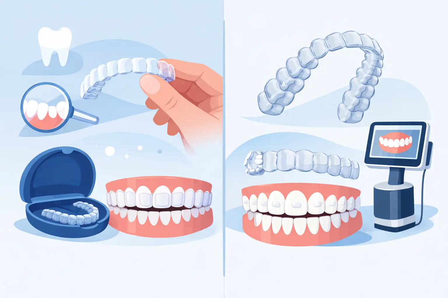 Clear Aligners and Invisalign Difference