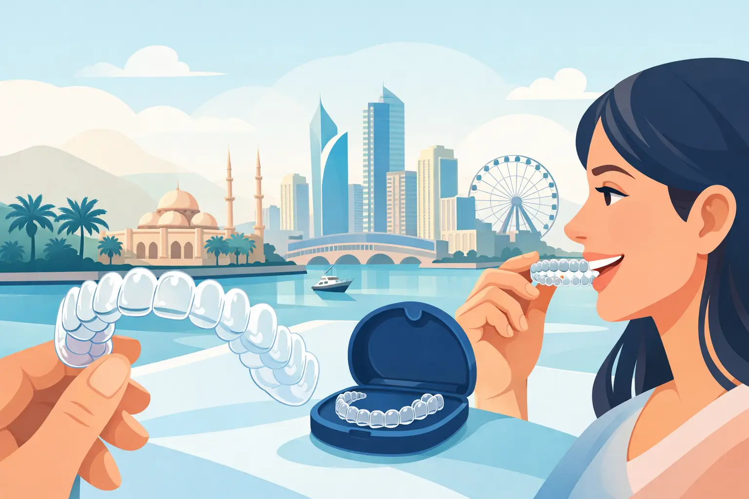 Invisalign Clear Aligners Near Me in Sharjah