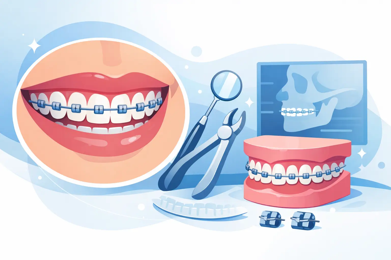 Orthodontic Treatment Metal Braces Explained