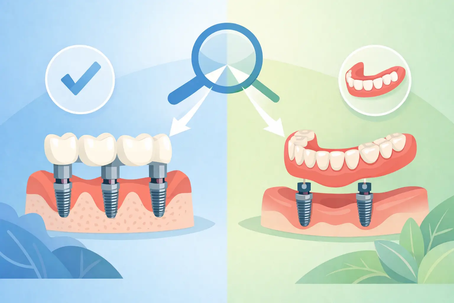 Implant Bridge Denture Comparison Made Clear