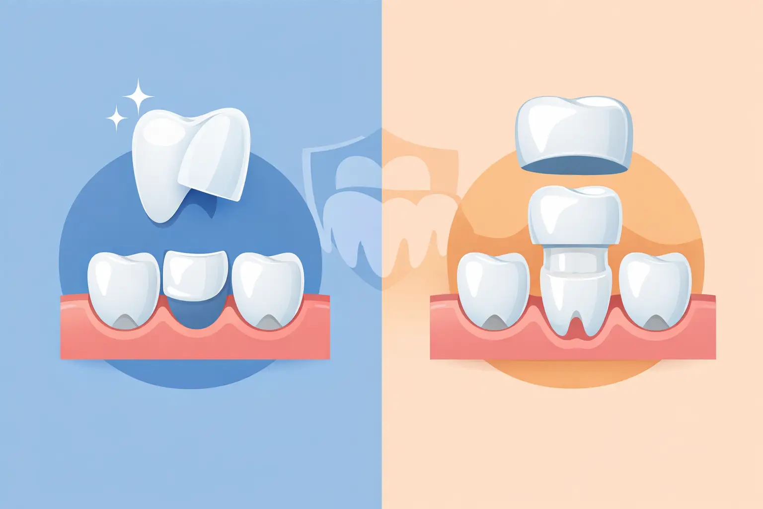 The Veneers vs Crowns Difference Explained