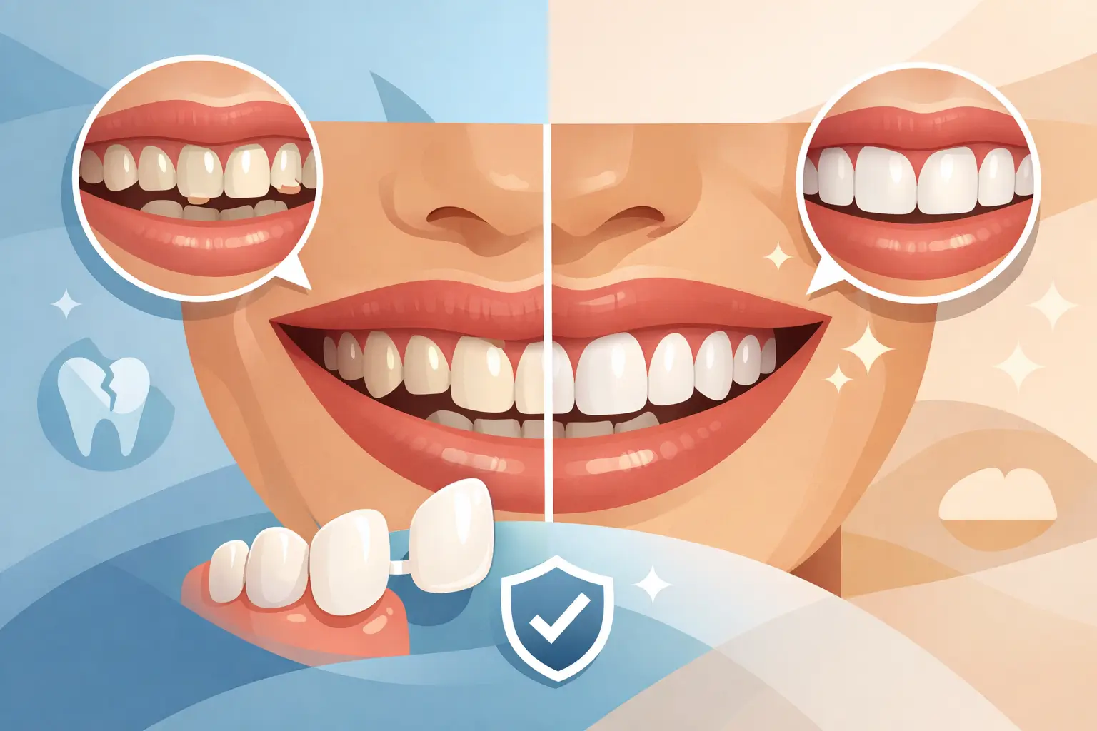 Veneers Before and After Cases: What to Look For