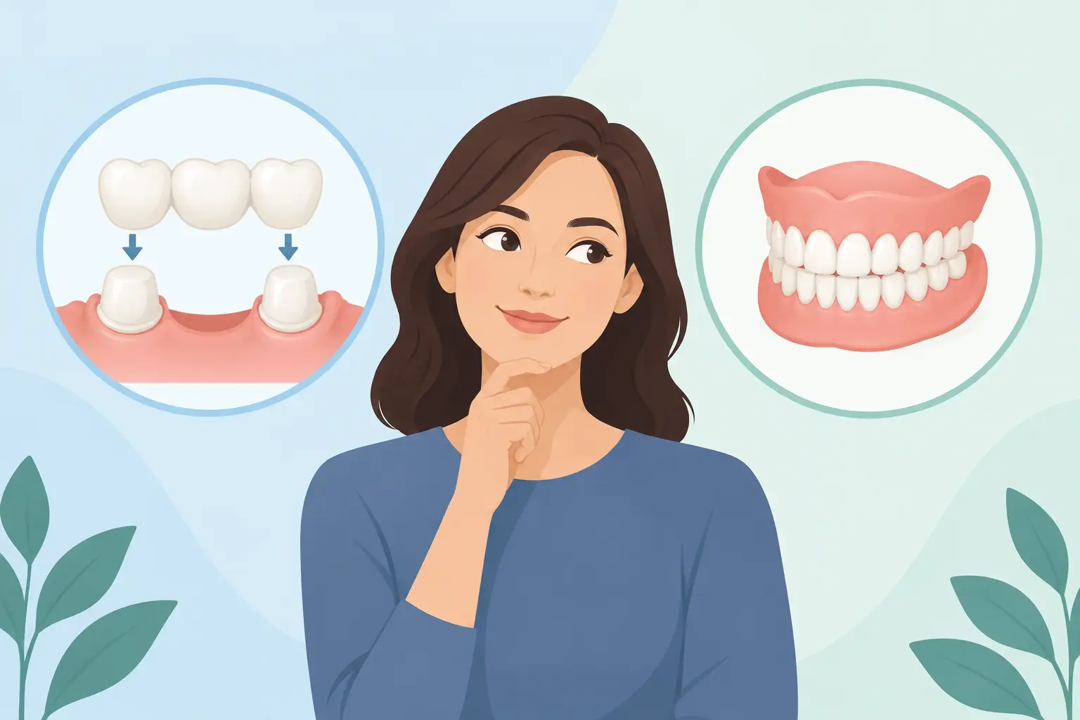 Dental Bridges vs Dentures: Which Fits You?
